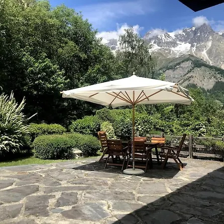 Splendido Con Giardino Vista Monte Bianco Prázdninový dům Courmayeur